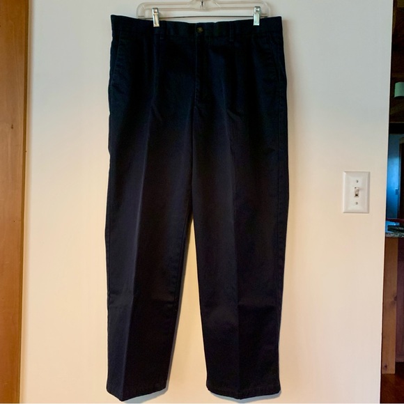 Men’s Dockers D3 36 x 29 Dark Navy Pleated pants - Picture 6 of 12